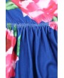Blue Floral Maxi Dress for Kids
